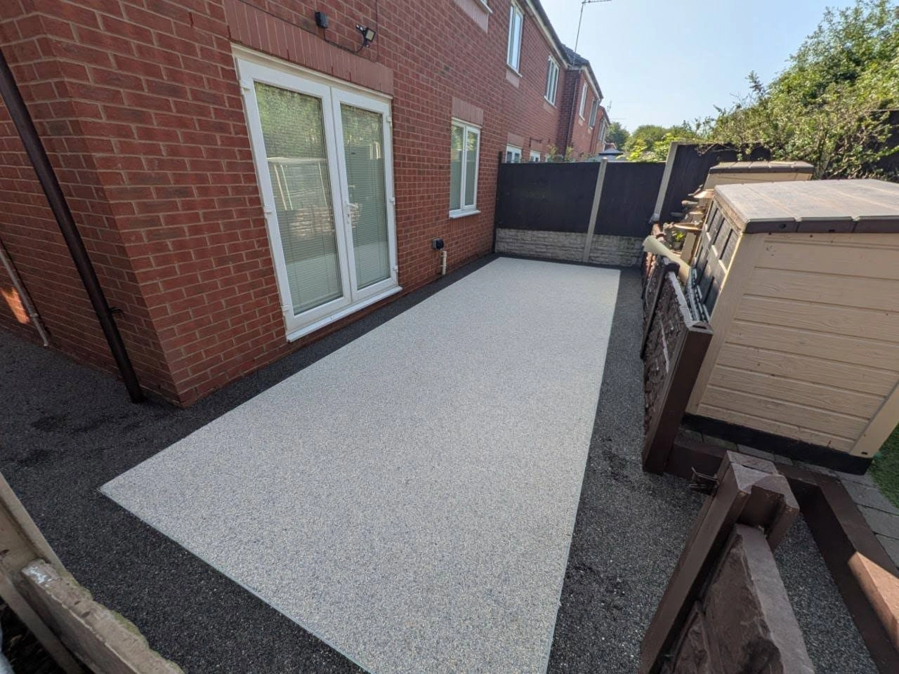 Golden Resin Patio Transformation Halesowen